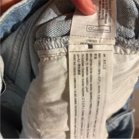 Abercrombie & Fitch Light Blue Jeans The baggy low rise - Picture 8 of 9